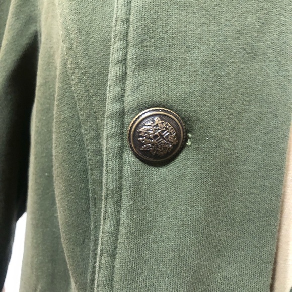 NWT TORRID | Military Olive Green Embellished‎ Jacket 14/16 100% Cotton utility - Picture 9 of 10